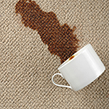 remove coffee from my carpet in Greenville SC